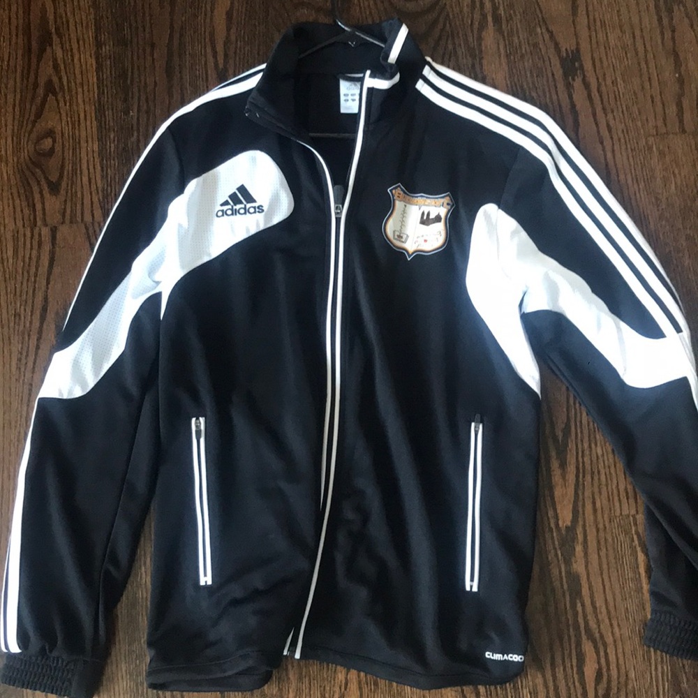 Men’s medium soccer jacket adidas